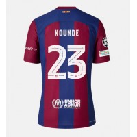 Barcelona Jules Kounde #23 Domaci Dres 2023-24 Kratak Rukav